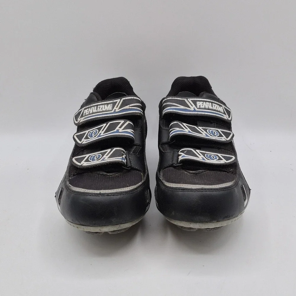 Pearl Izumi Mountain Cycling‎ Shoes Mens 7.5 EU 40 Black SPD 2-Bolt MTB Cleats